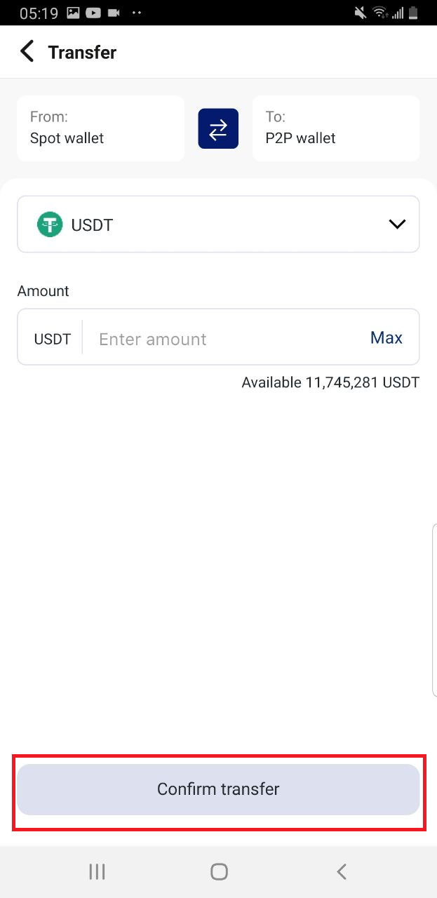 transfer money to fiat wallet crypto.com